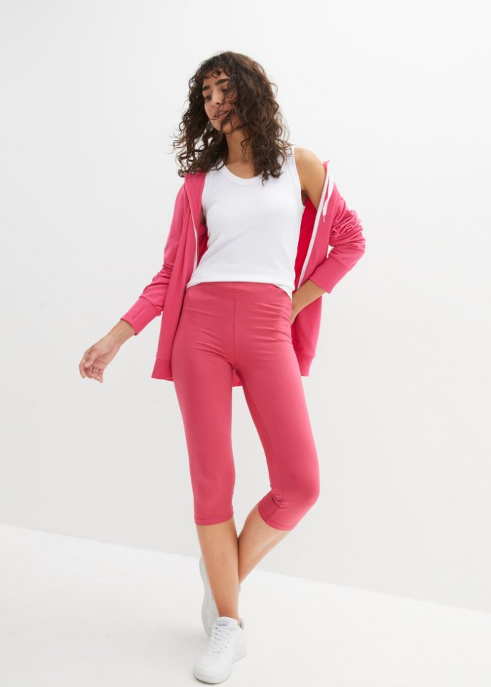 Capri-Leggings mit Stretch