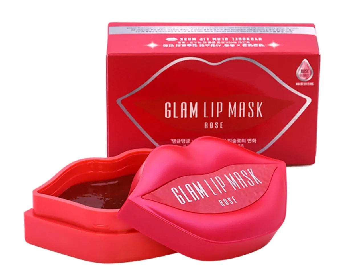 Beauugreen Rose Hydrogel Læbemaske