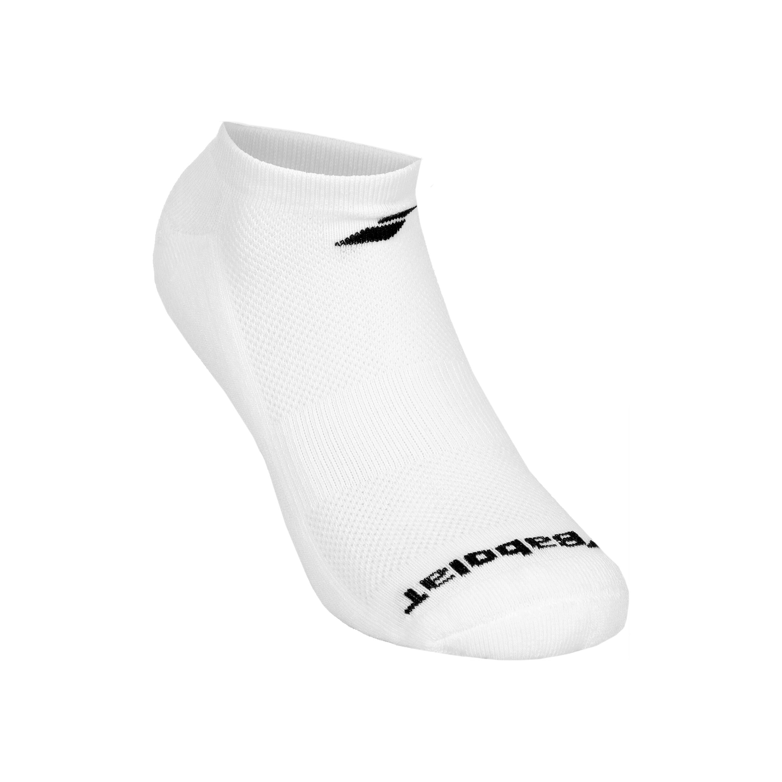 Invisible Tennissocken 3er Pack - Weiß, Schwarz