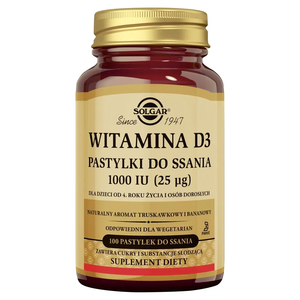 Κάψουλες Solgar Natural Vitamin D3 25 μg 1000 IU