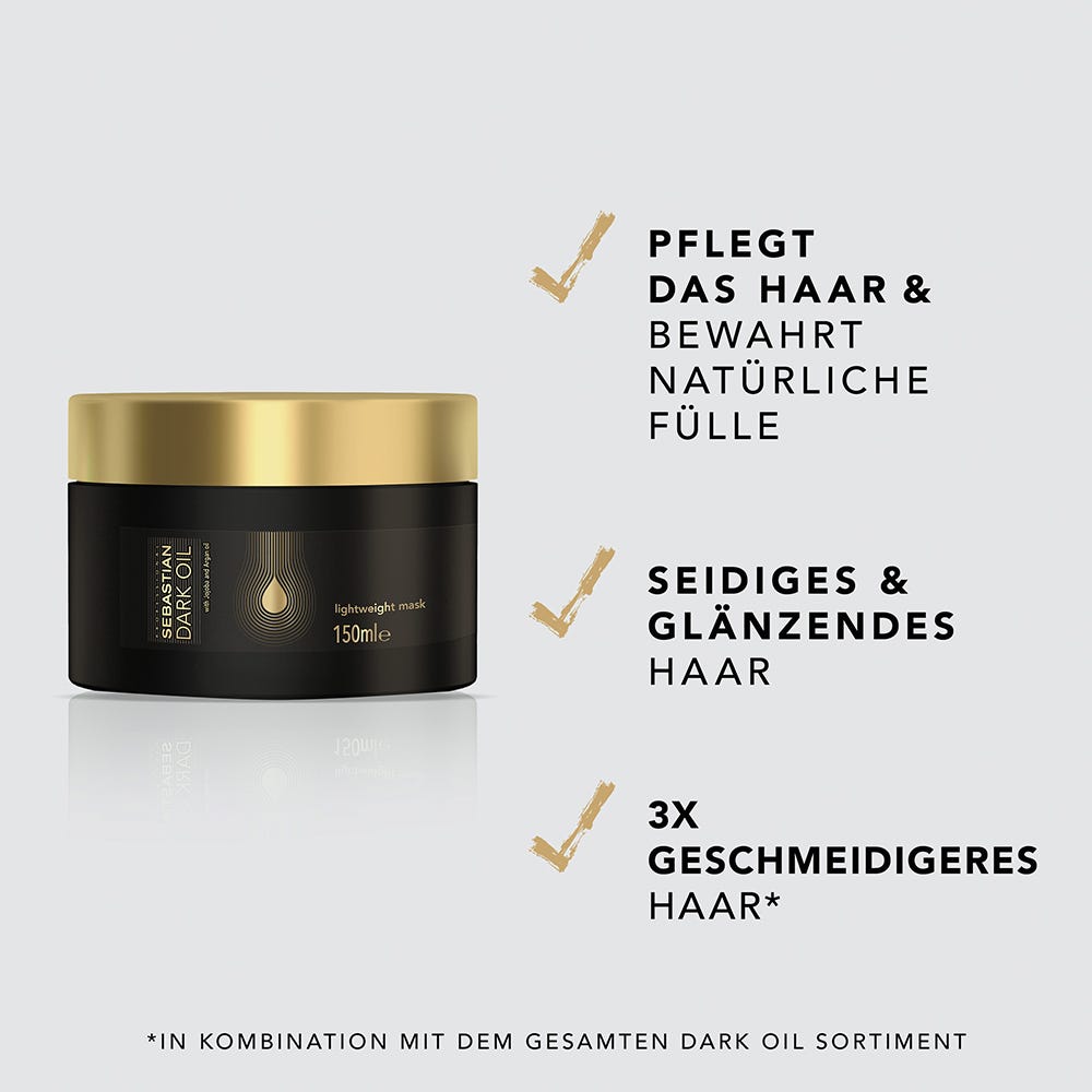 Sebastian Dark Oil Maske 150 ml