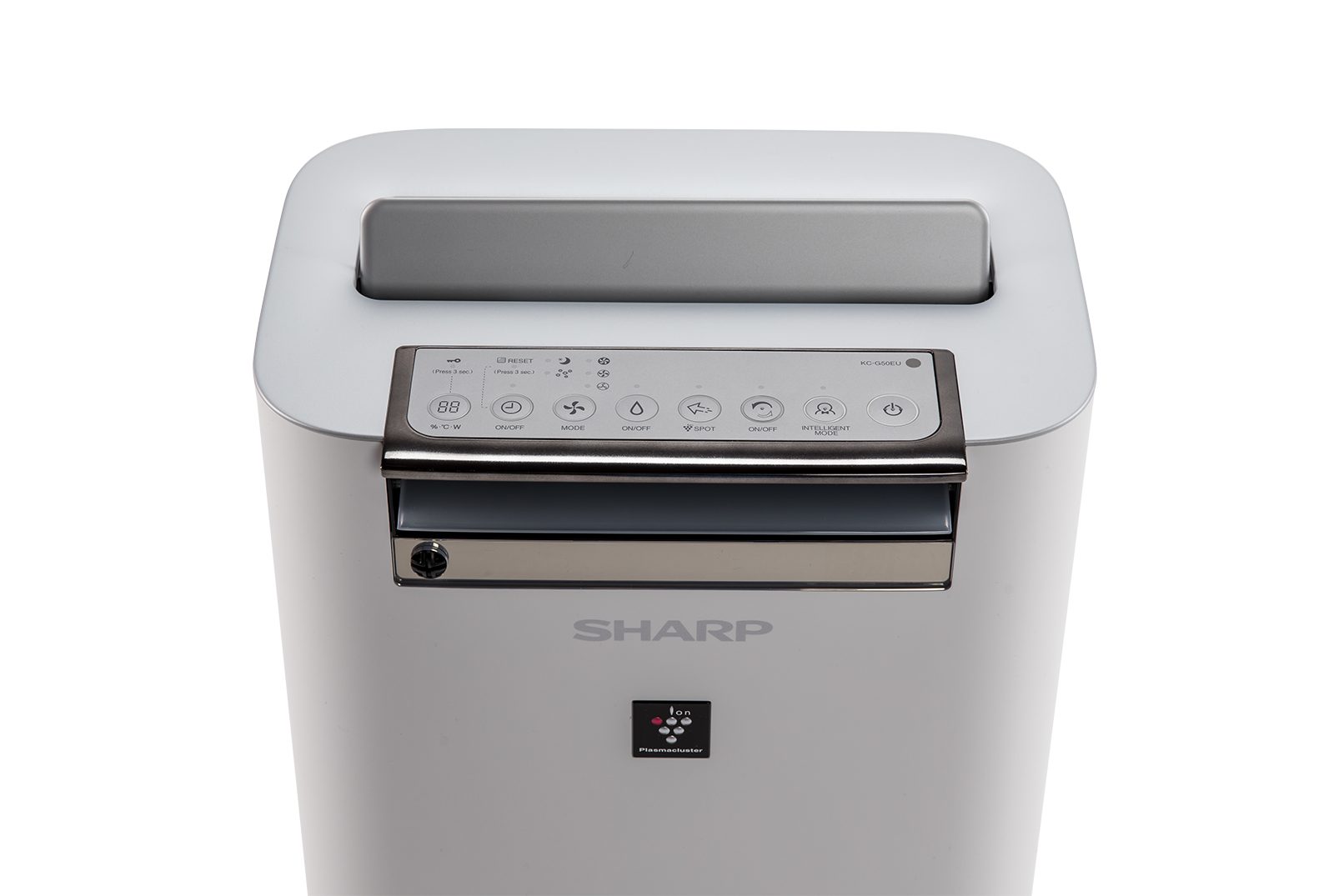 Sharp Luftreiniger KCG50EUW, für 38 m² Räume, (306 m³/h) mit Befeuchtungsfunktion (450 ml/h), 6 Sensoren