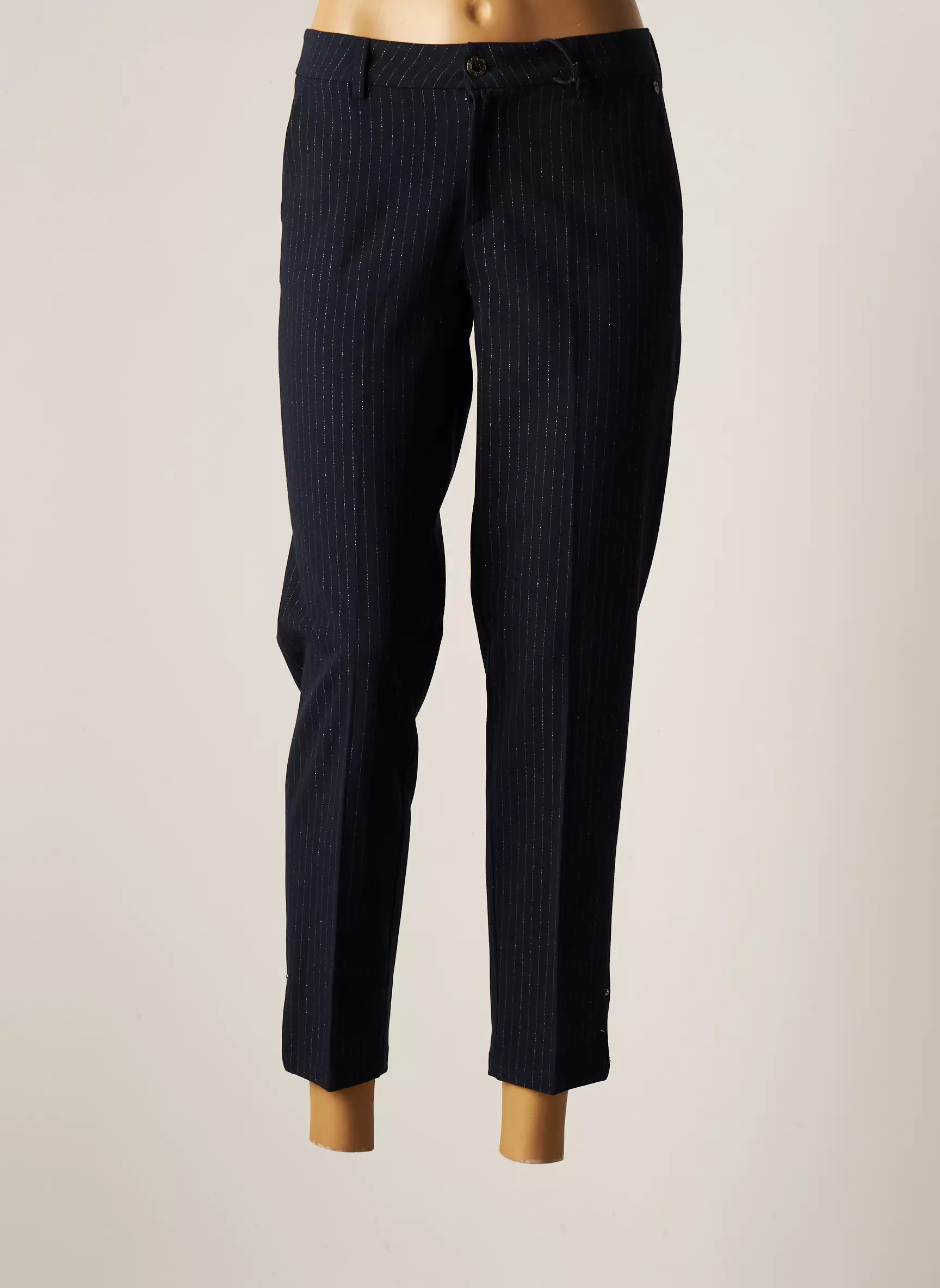 Freeman T Porter Pantalon7 8 Femme couleur bleu