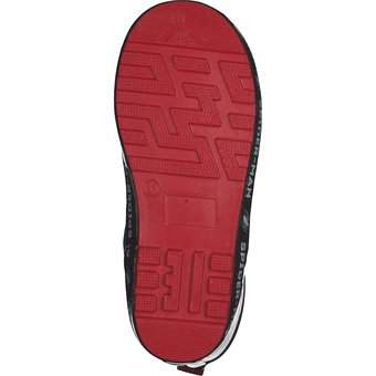 Spiderman Gummistiefel in schwarz