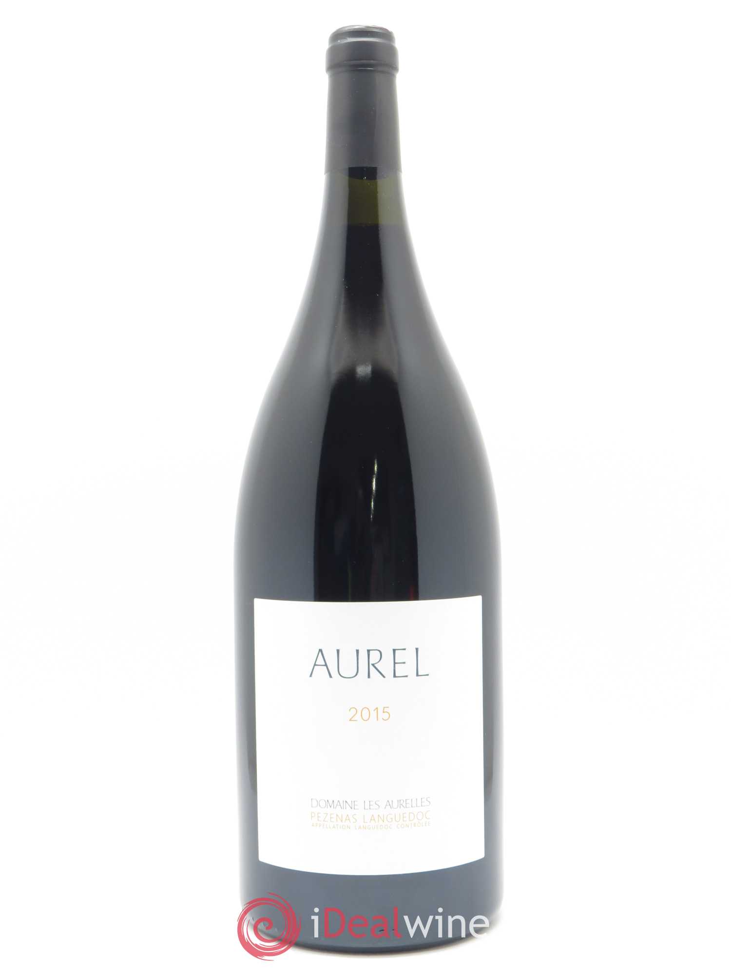 Pézenas Languedoc Aurel Domaine les Aurelles - Basile et Caroline Saint-Germain  2015 - Lot de 1 Magnum