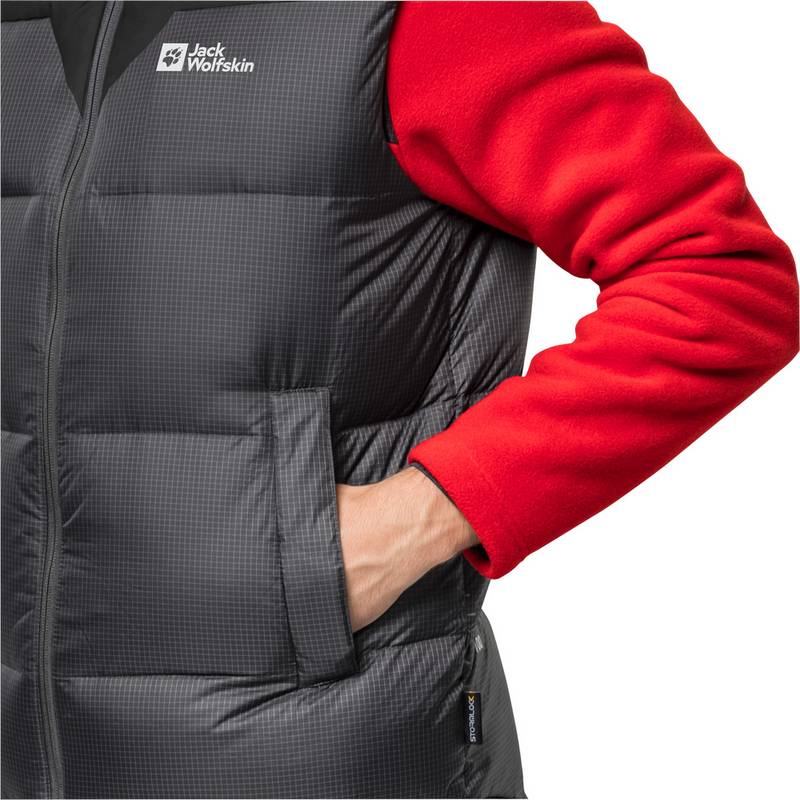 Jack Wolfskin DNA TUNDRA DOWN VEST M Daunenweste Herren