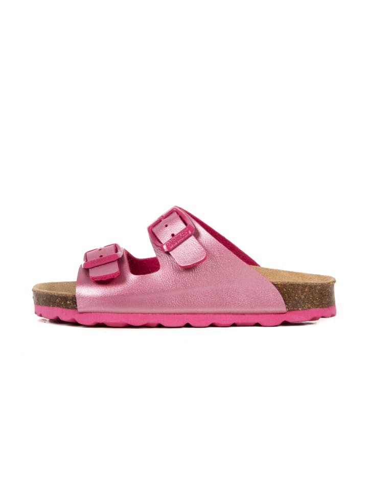 babunkers Pantoletten  in pink günstig kaufen