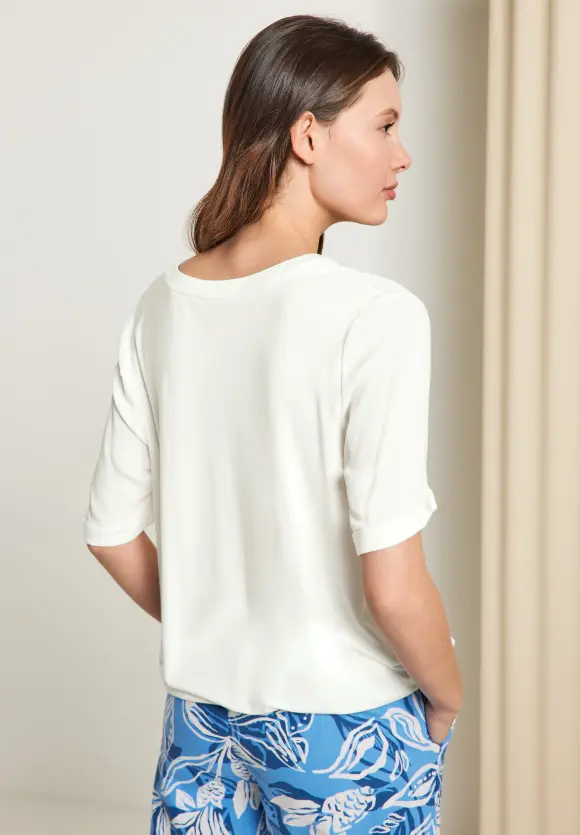 CECIL Bluse im Materialmix