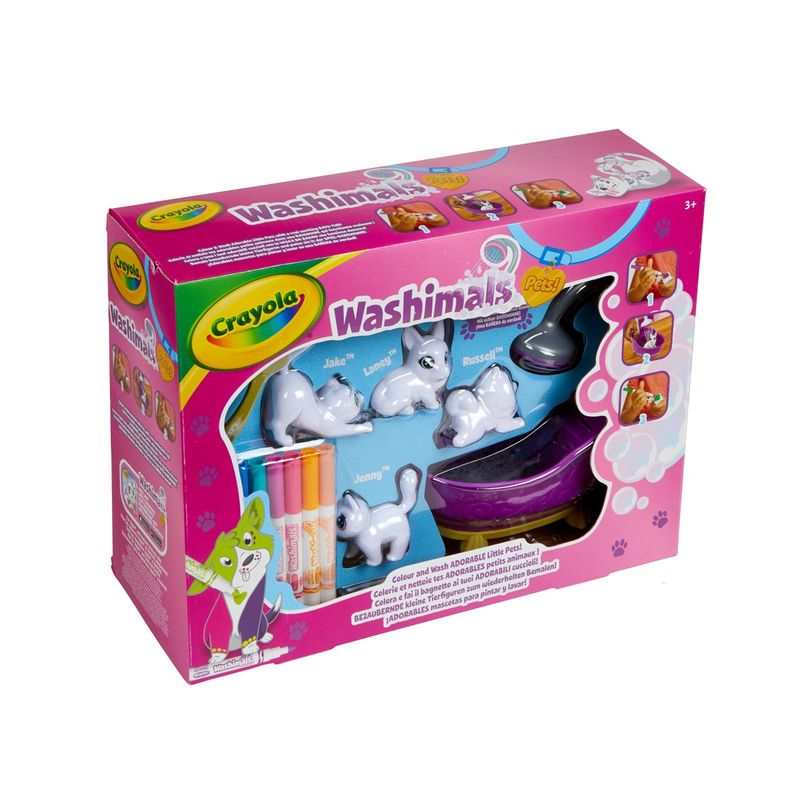 Mes animaux à colorier Color'n'wash pets Crayola