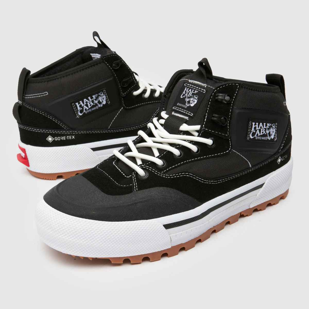 Vans MTE Half Cab Gore-Tex Tornacipő Fekete-fehérben