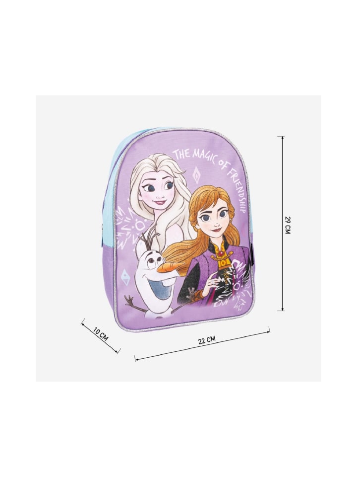 Disney Frozen Multifunktionaler Rucksack für Kinder Für Schule in Lila günstig kaufen onesize