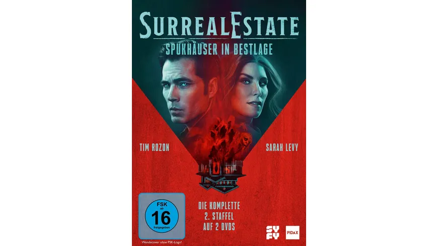 SurrealEstate - Spukhäuser in Bestlage, Staffel 2 / Weitere 10 Folgen der erfolgreichen Geisterjäger-Serie  [2 DVDs]