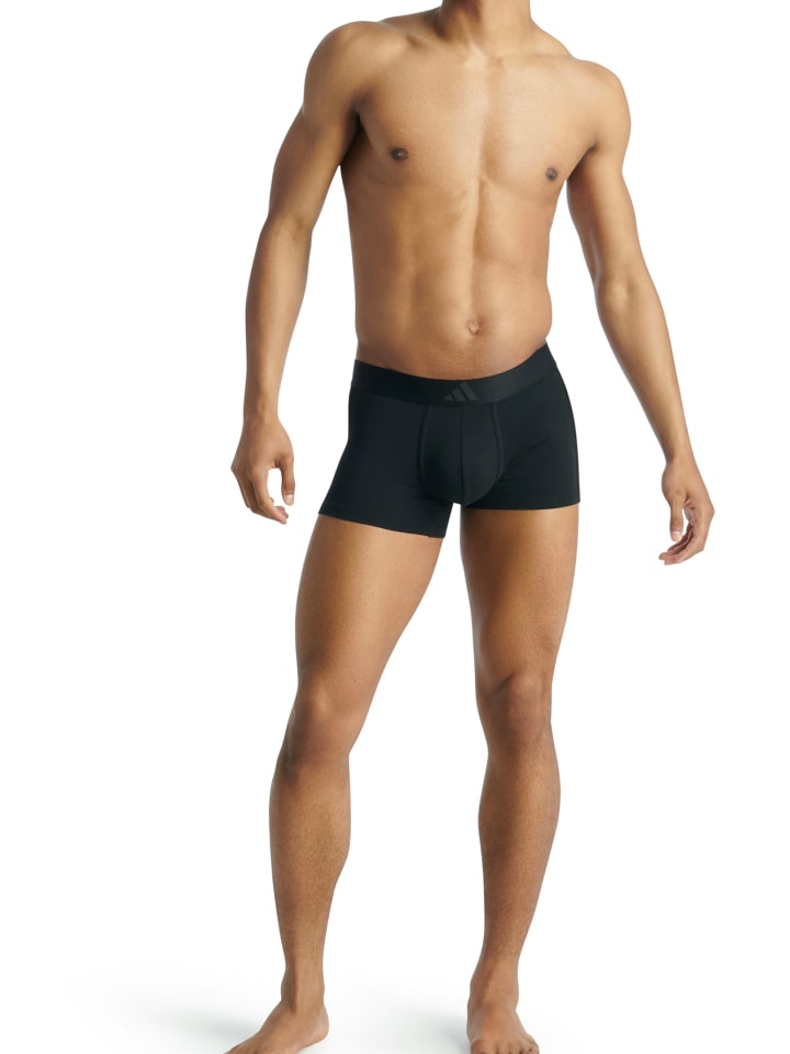 adidas Boxershorts BOXER TRUNK 2P in Black günstig kaufen