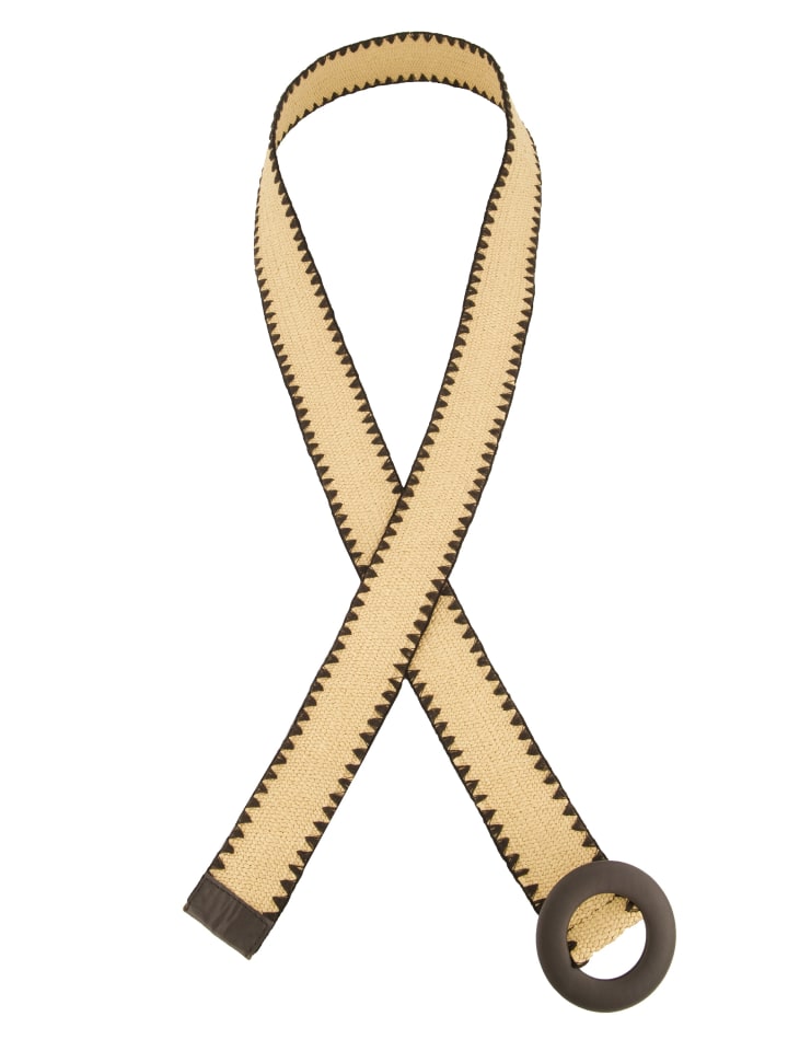 Ulla Popken Gürtel in beige günstig kaufen onesize
