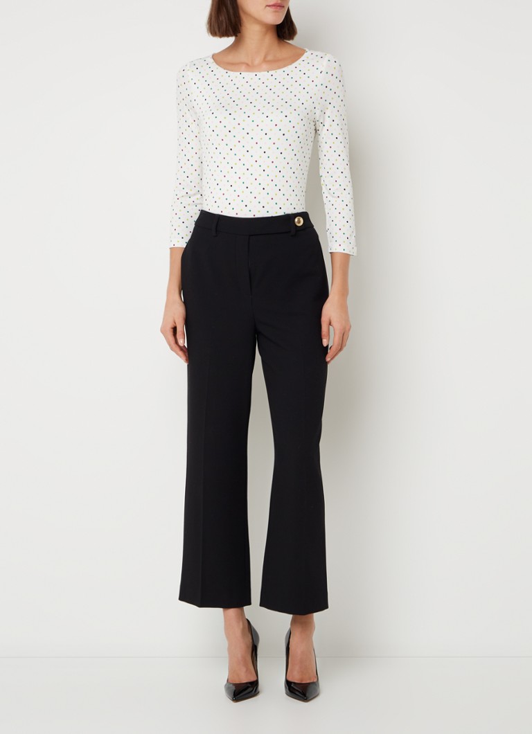 Camicia a maniche lunghe a pois Sonya di Hobbs