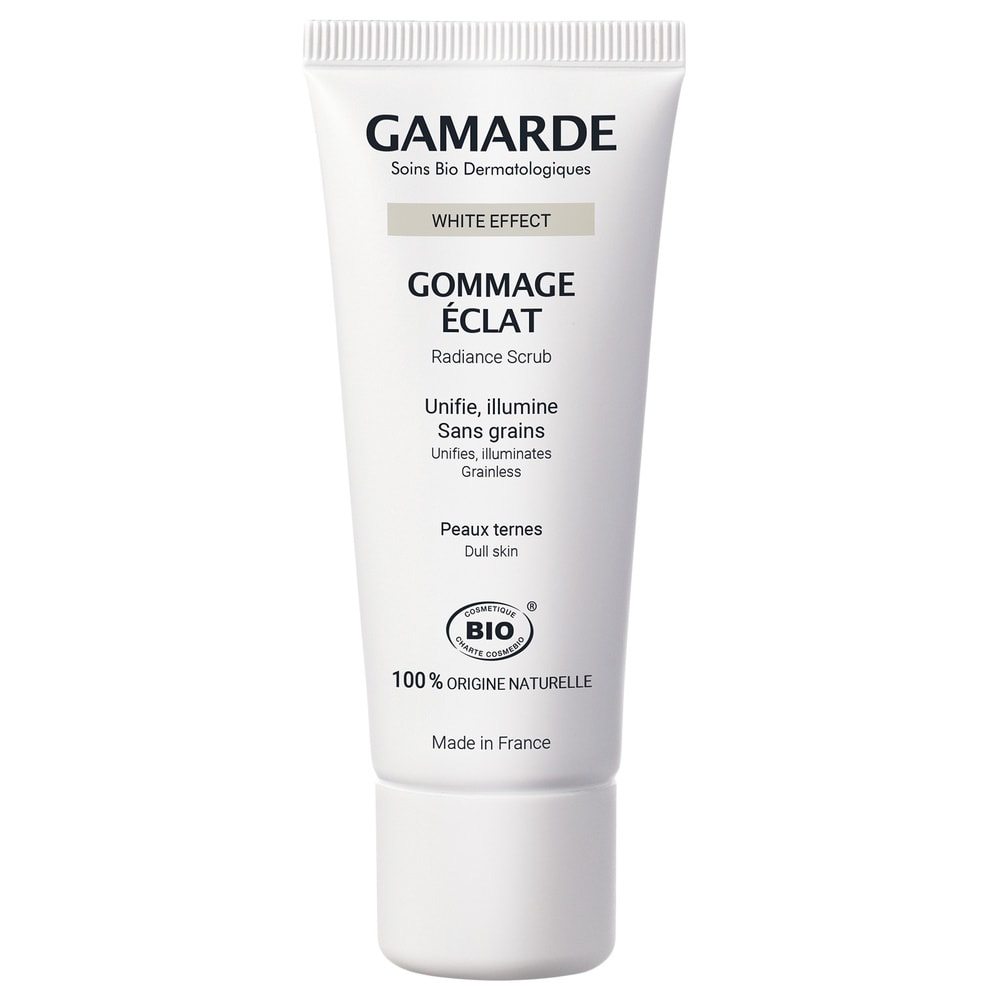 gamarde GOMMAGE ECLAT Tube 40 ml Exfoliant douceur illuminateur peaux ternes
