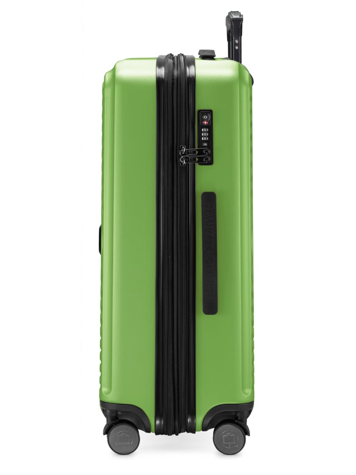 Hauptstadtkoffer Mitte - Mittelgroßer Hartschalenkoffer Koffer TSA, 68cm 88 L in Apfelgruen günstig kaufen M