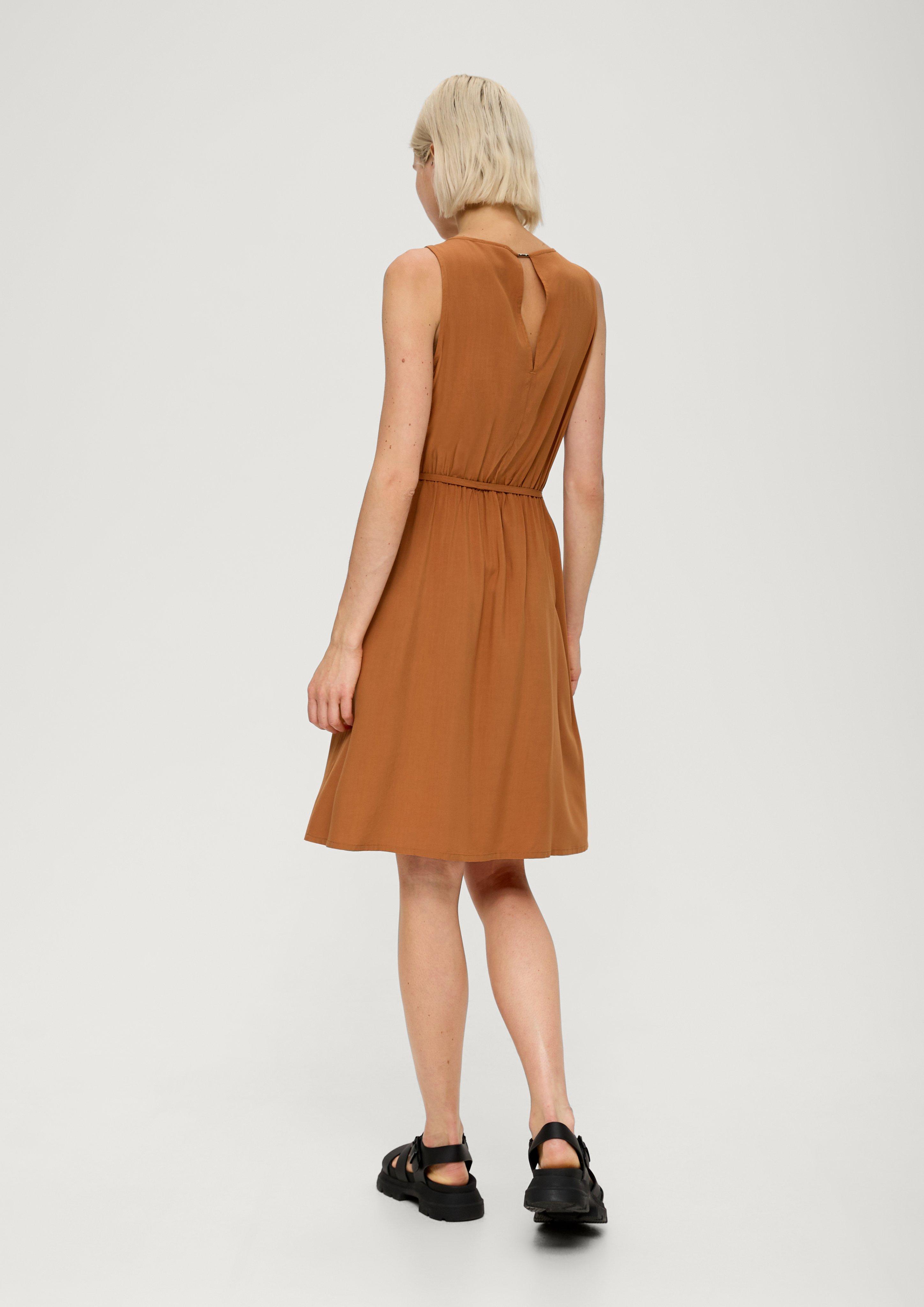 Viskosekleid mit Raffung  2130846-8753