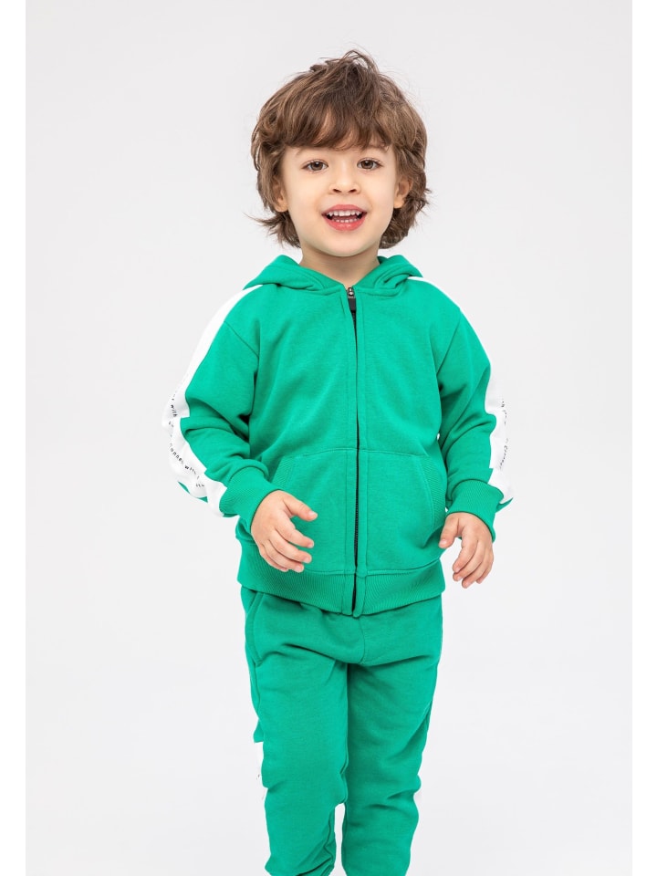 Minoti Sweatjacken 13fleece 1 in grün günstig kaufen