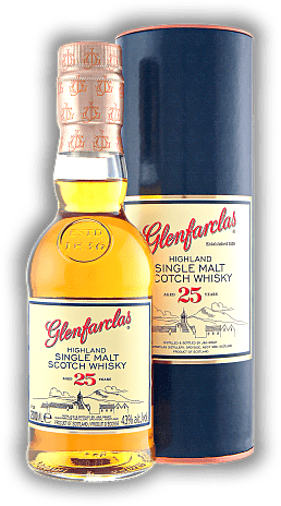 Glenfarclas 25 Years 0,2 Liter Glenfarclas 25 Years 0,2 Liter Ein großer Whisky mit einem nicht enden wollenden Abgang. Alter 25 J. - 0,2	 Liter - Vol 43%