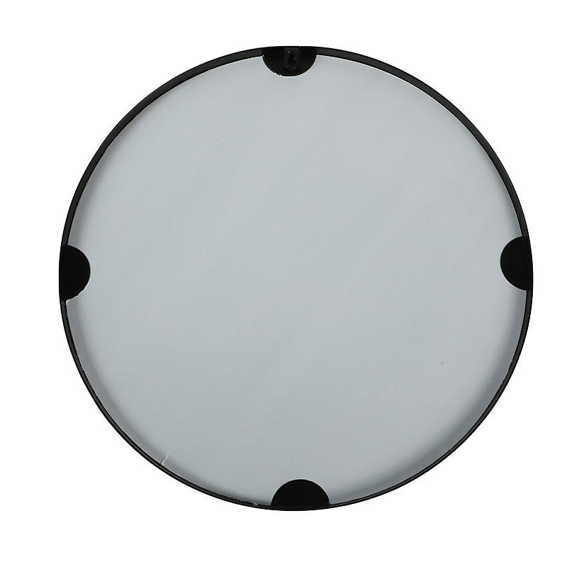 Home Speil ø 50 cm metallramme sort Oda
