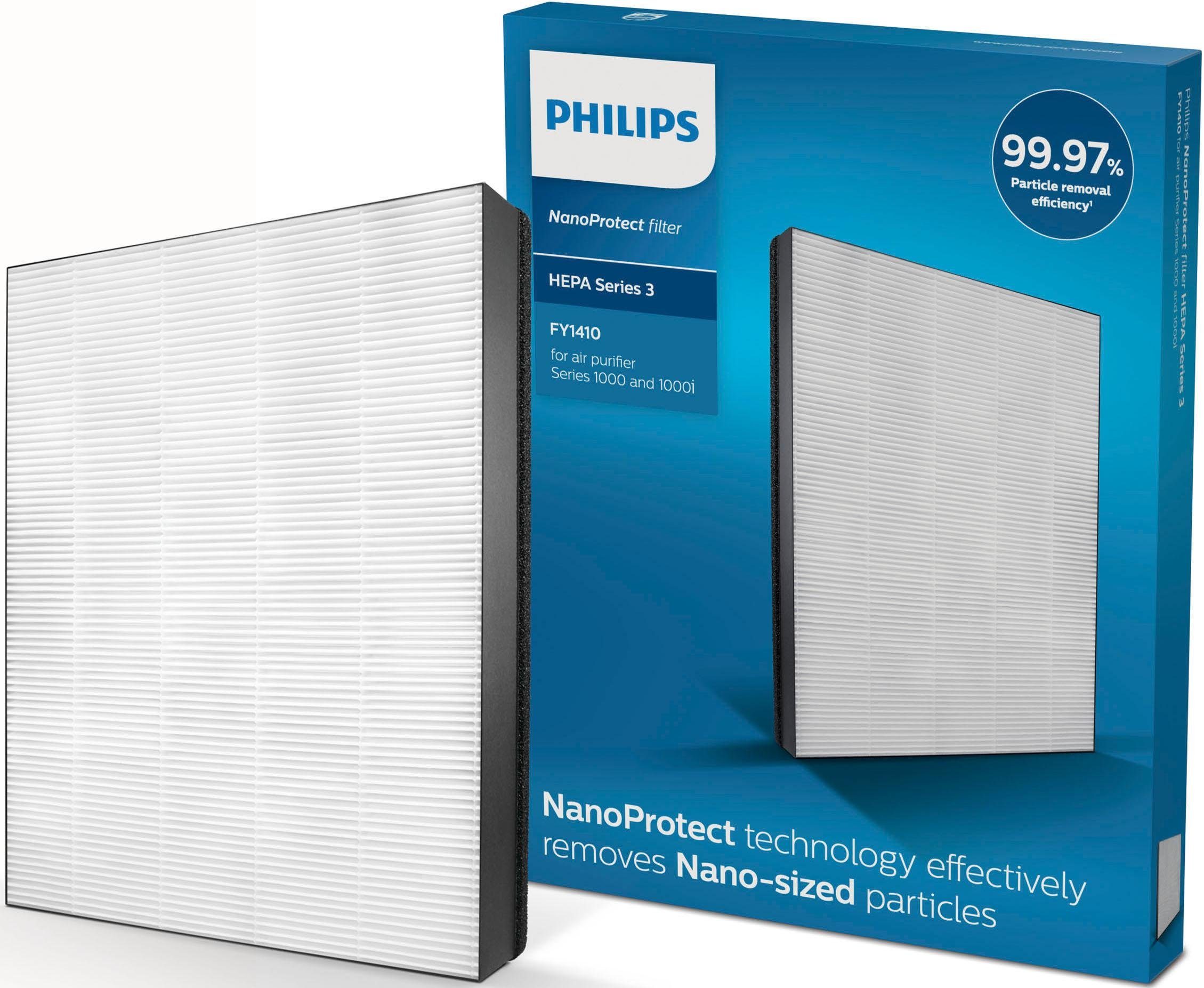 Philips NanoProtect Filter FY1410/30, Zubehör für Luftreiniger der Serie 1000(i)