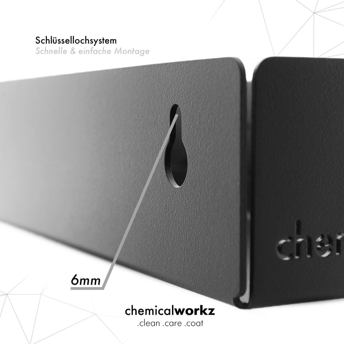 chemicalworkz Pinsel- & Sprühflaschenhalter 20cm WPB_20