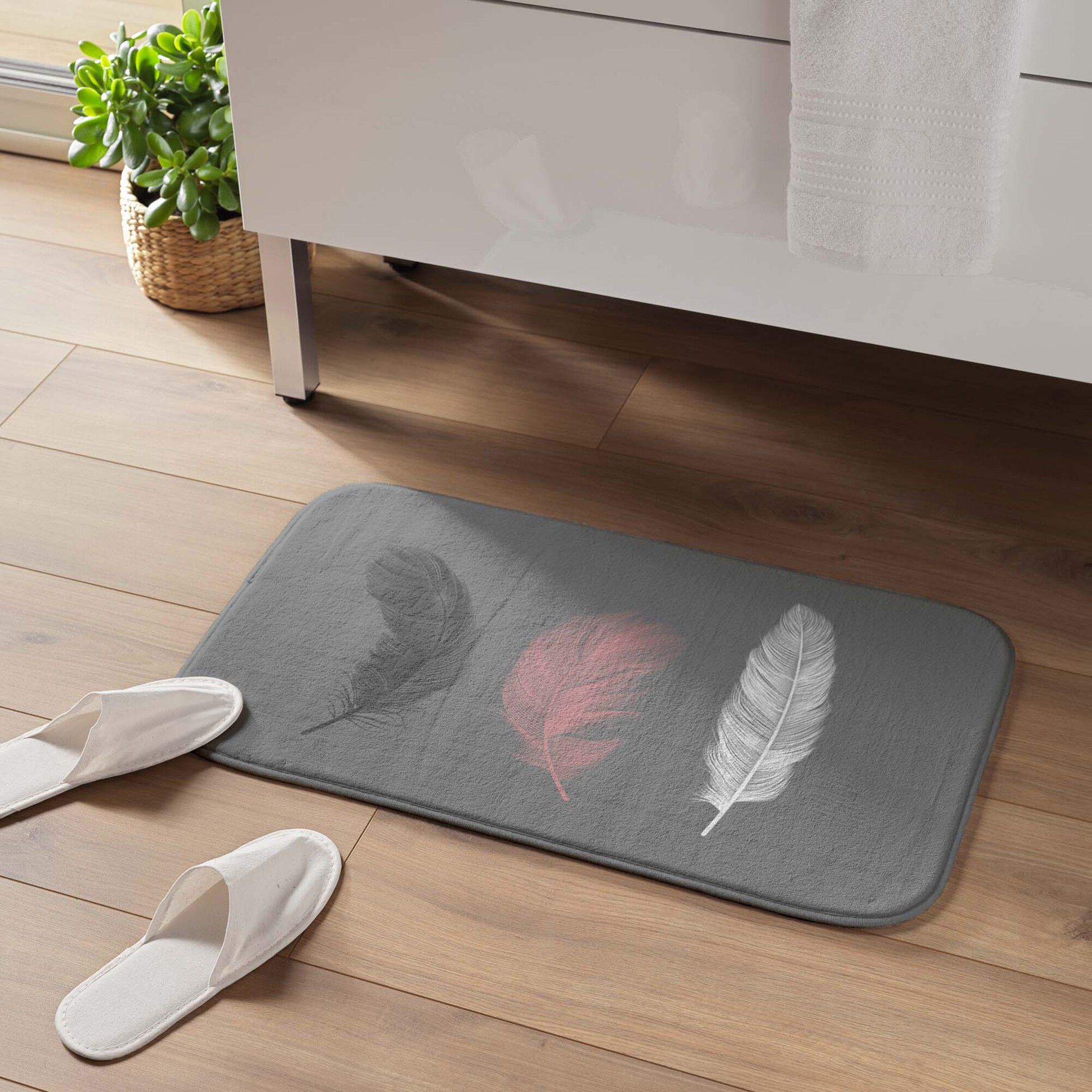 Tapis de bain imprimé Pénélope
