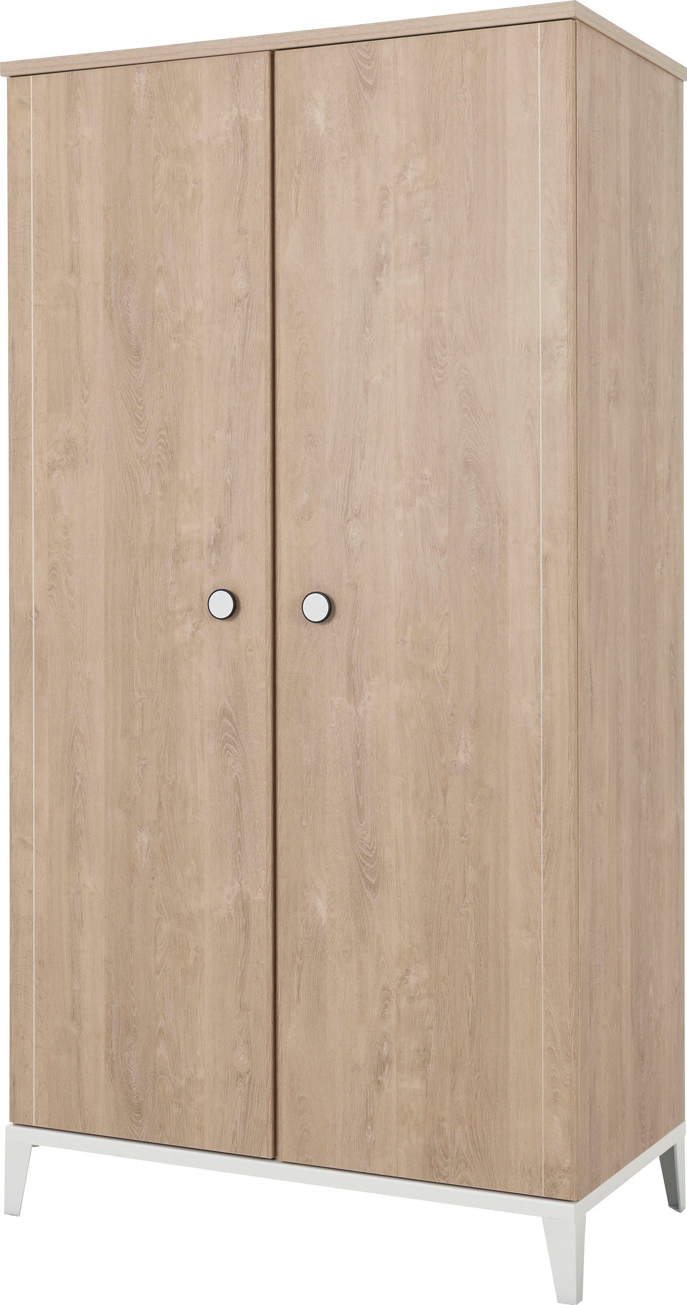 Galipette Kleiderschrank MARCEL Inneneinteilung : 1/2 Hänge, 1/2 Tablare