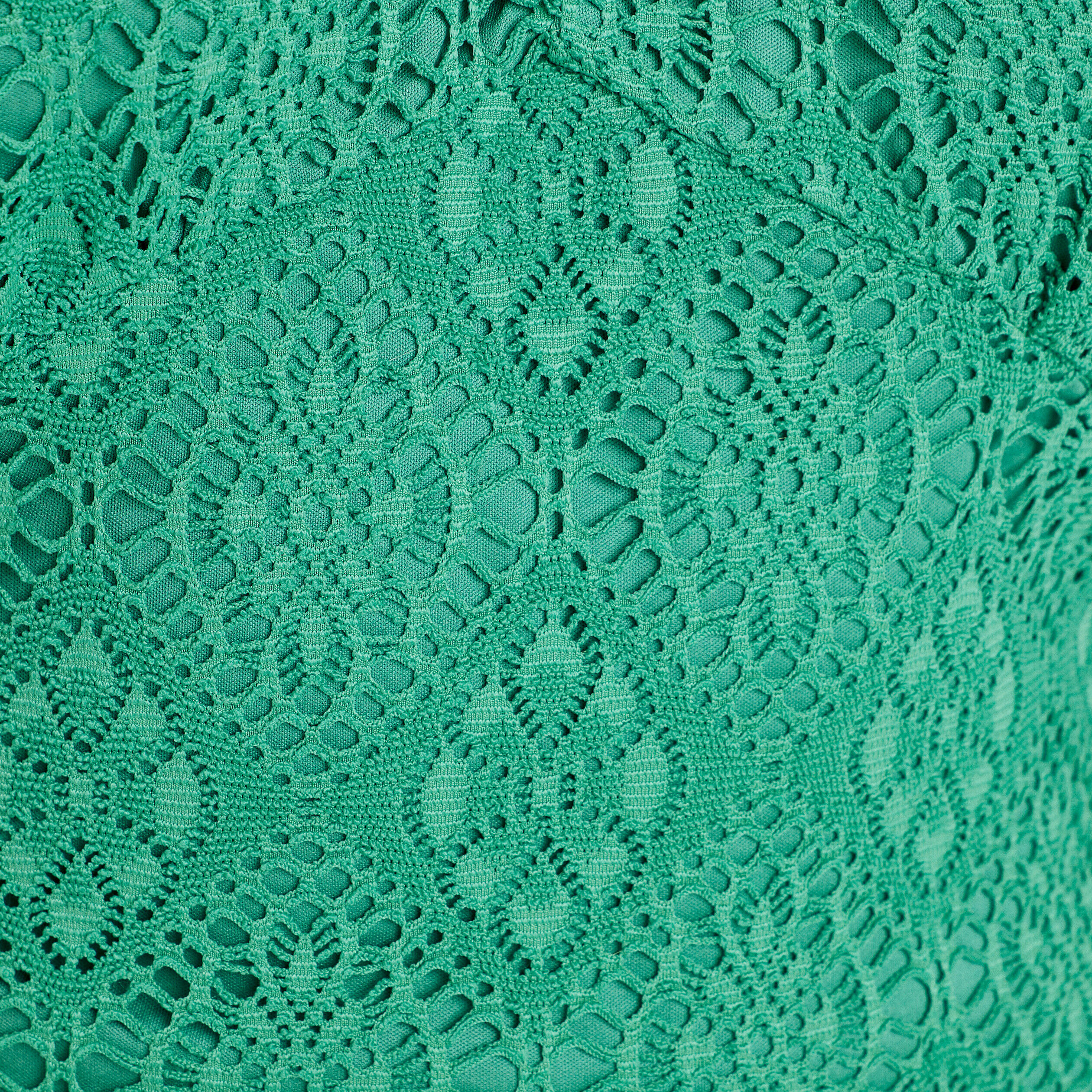 T-shirt avec manches courtes vert émeraude femme | Cache Cache