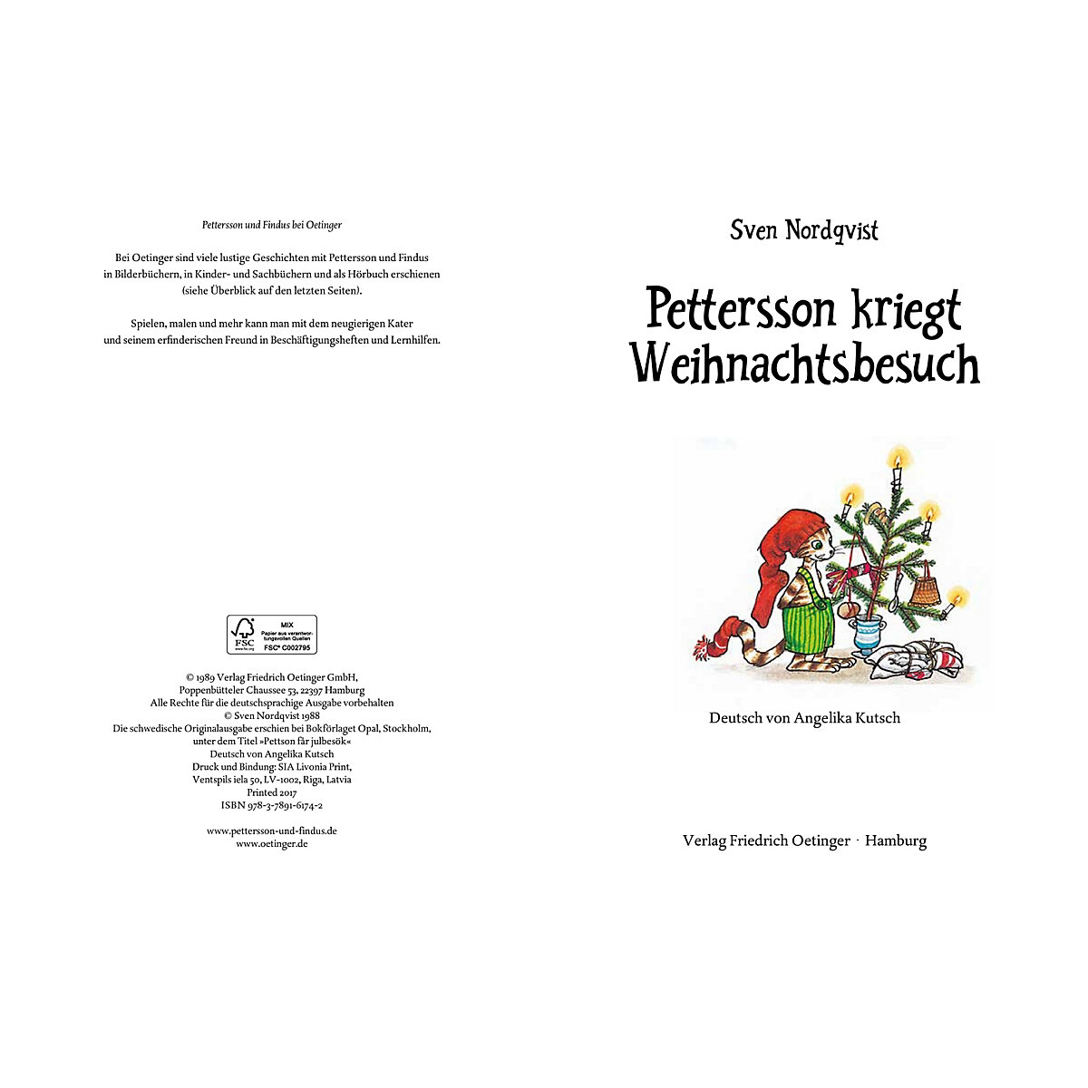 Pettersson kriegt Weihnachtsbesuch