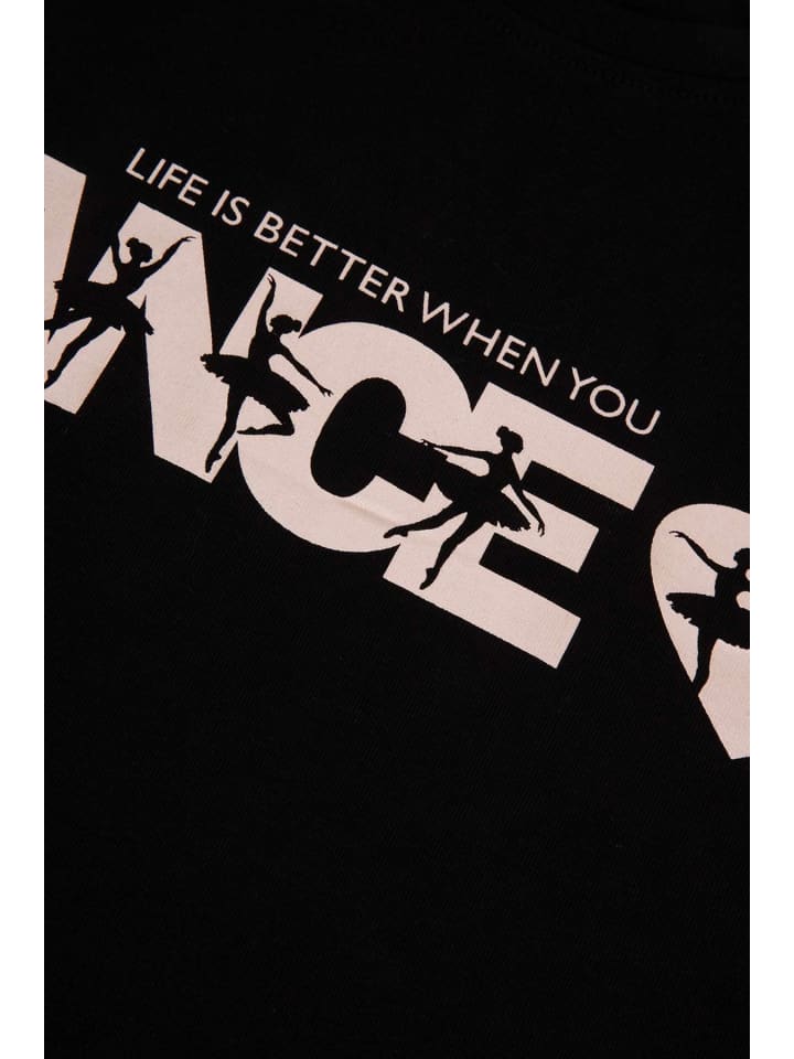 Coccodrillo T-Shirt mit kurzen Ärmeln in schwarz günstig kaufen