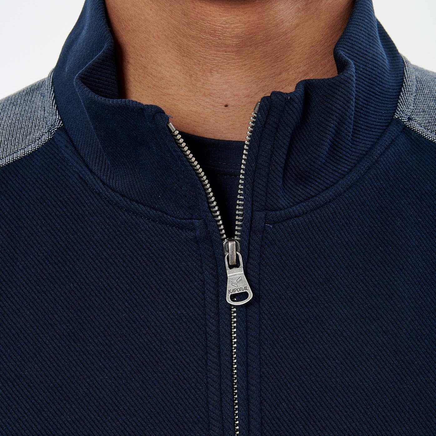 VIGOR  Sweat bleu marine homme