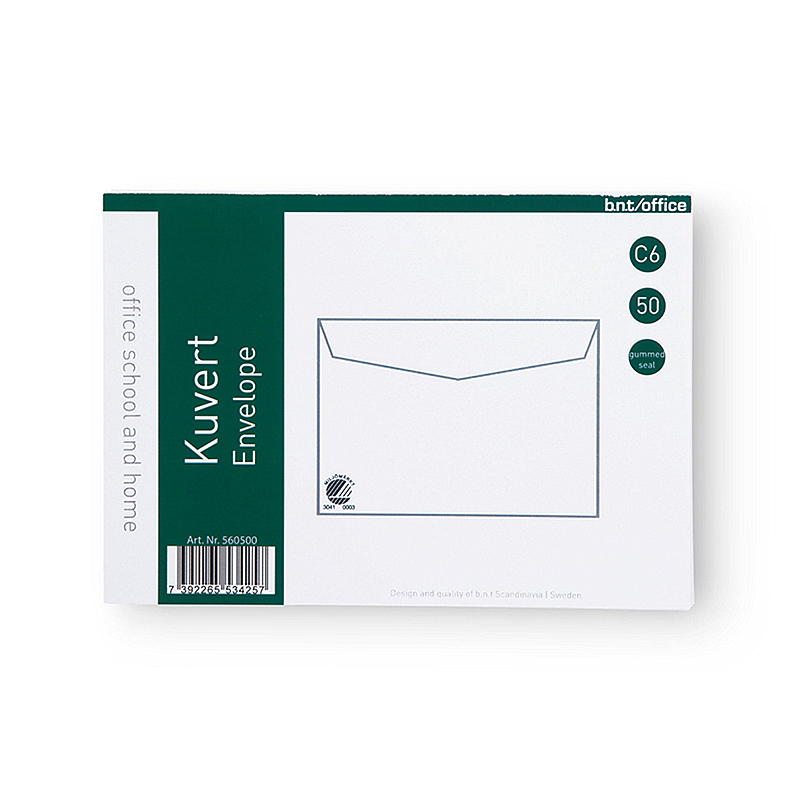 Konvolutter 50-pk C6