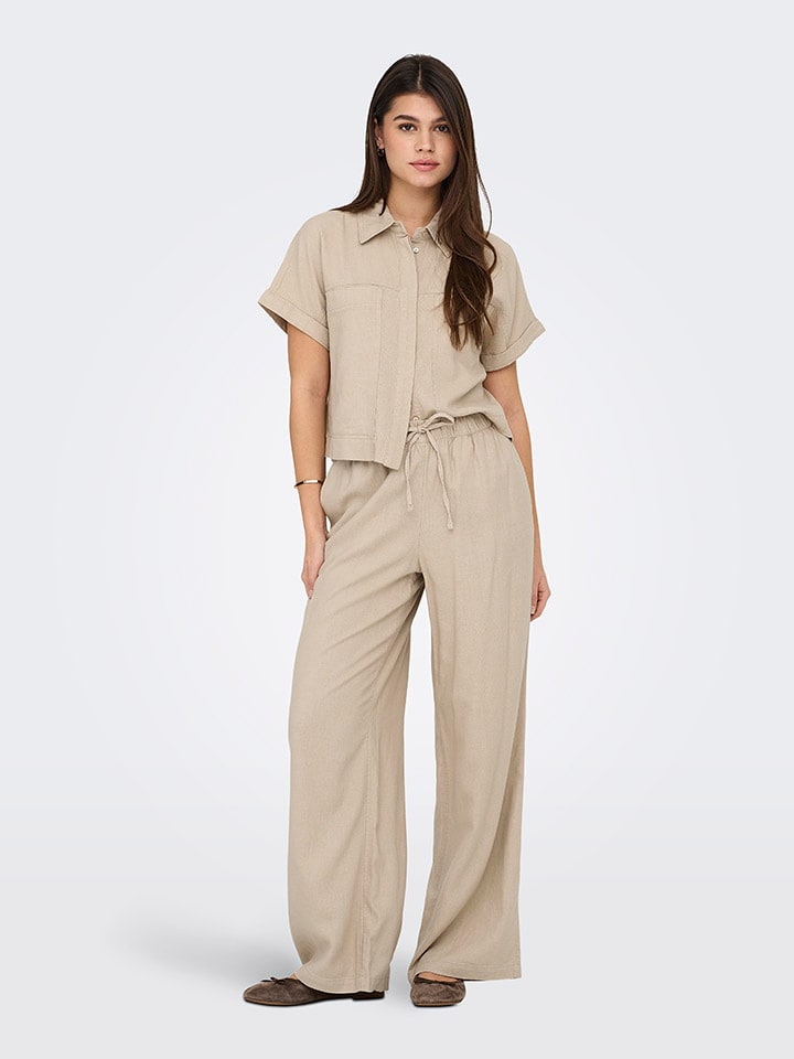 ONLY Hose in Beige günstig kaufen