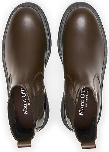 Marc O'Polo Chelsea-Boot aus hochwertigem Rindleder
