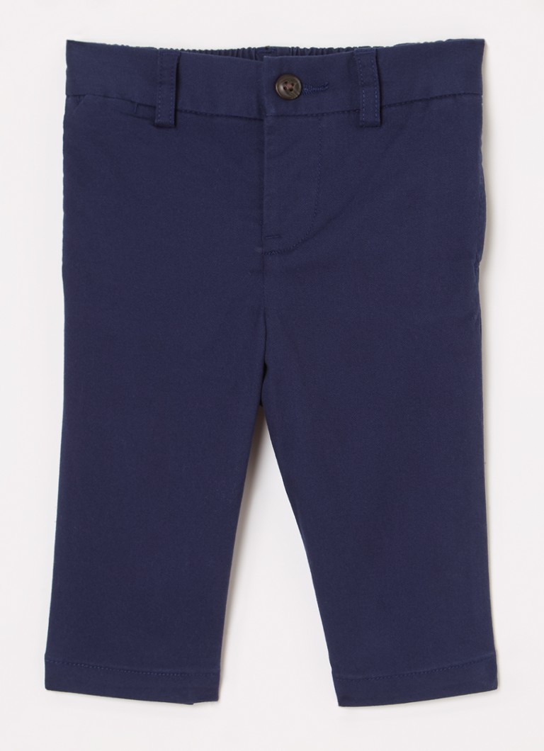 Pantaloni chino drepți Ralph Lauren cu buzunare laterale