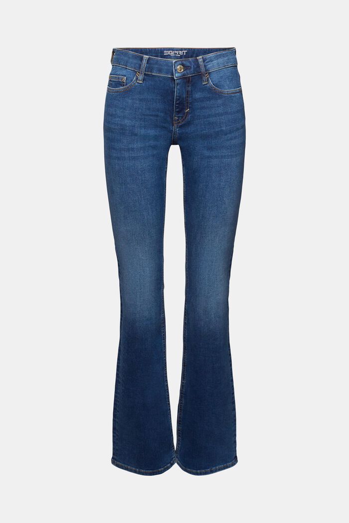 Bootcut Jeans mit mittlerer Bundhöhe