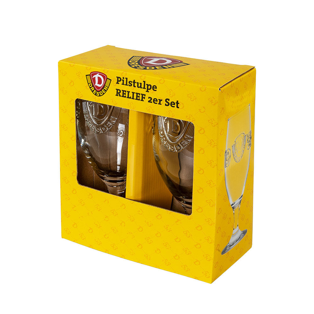 Pilstulpe RELIEF 0,3l (2er Set)