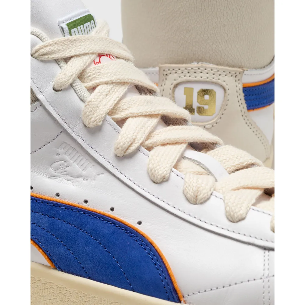 PUMA Clyde Mid Bball Rhuigi 391335-001 / weiss