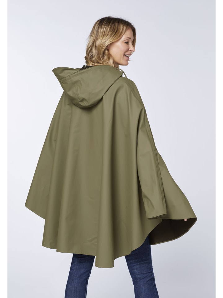 Gardena Regen-Cape in Grün günstig kaufen