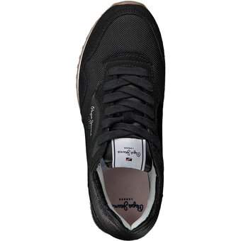 Pepe Jeans London Sequins Sneaker in schwarz