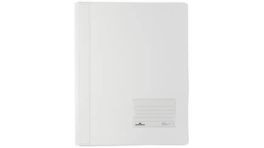 DURALUX® Schnellhefter A4 PP weiss weiß