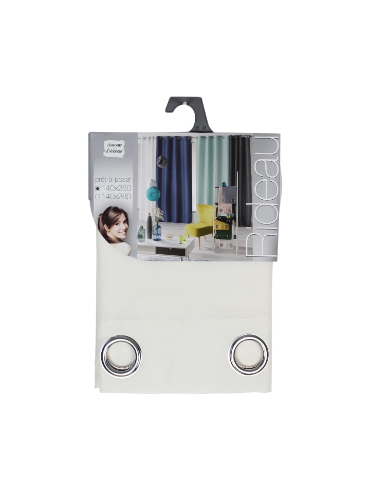 Douceur d’Intérieur Ösenvorhang in beige günstig kaufen onesize