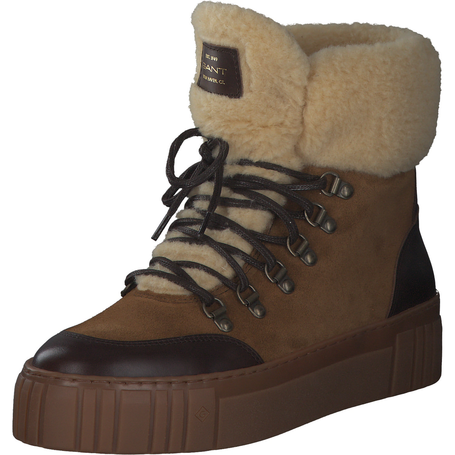 Gant Snowmont Mid 25541444, Winterstiefeletten, Damen, DARK BROWN