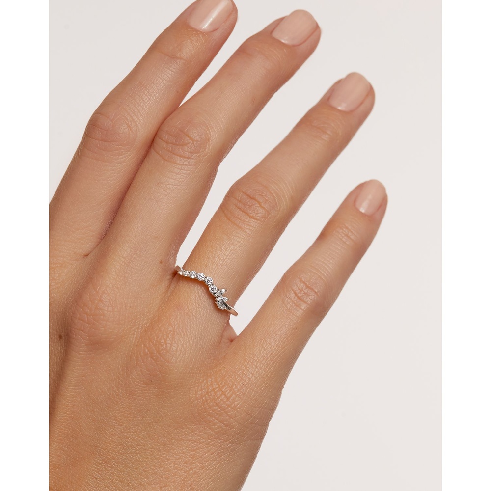 P D Paola Bague pour femme 925 Argent argent Bague