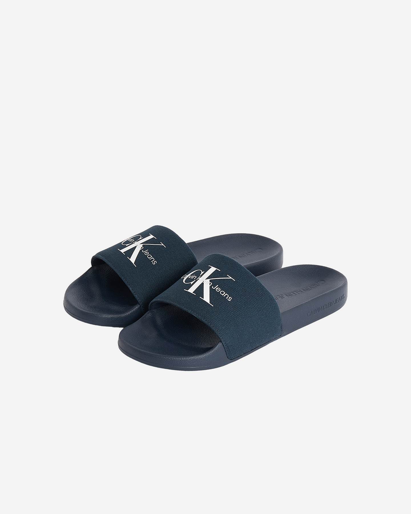 Sandále Calvin Klein Jeans Slide Monogram M YM0YM01271-DW4