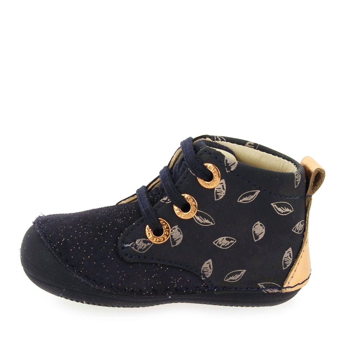 Kickers  SONIZA H22 - marine doré