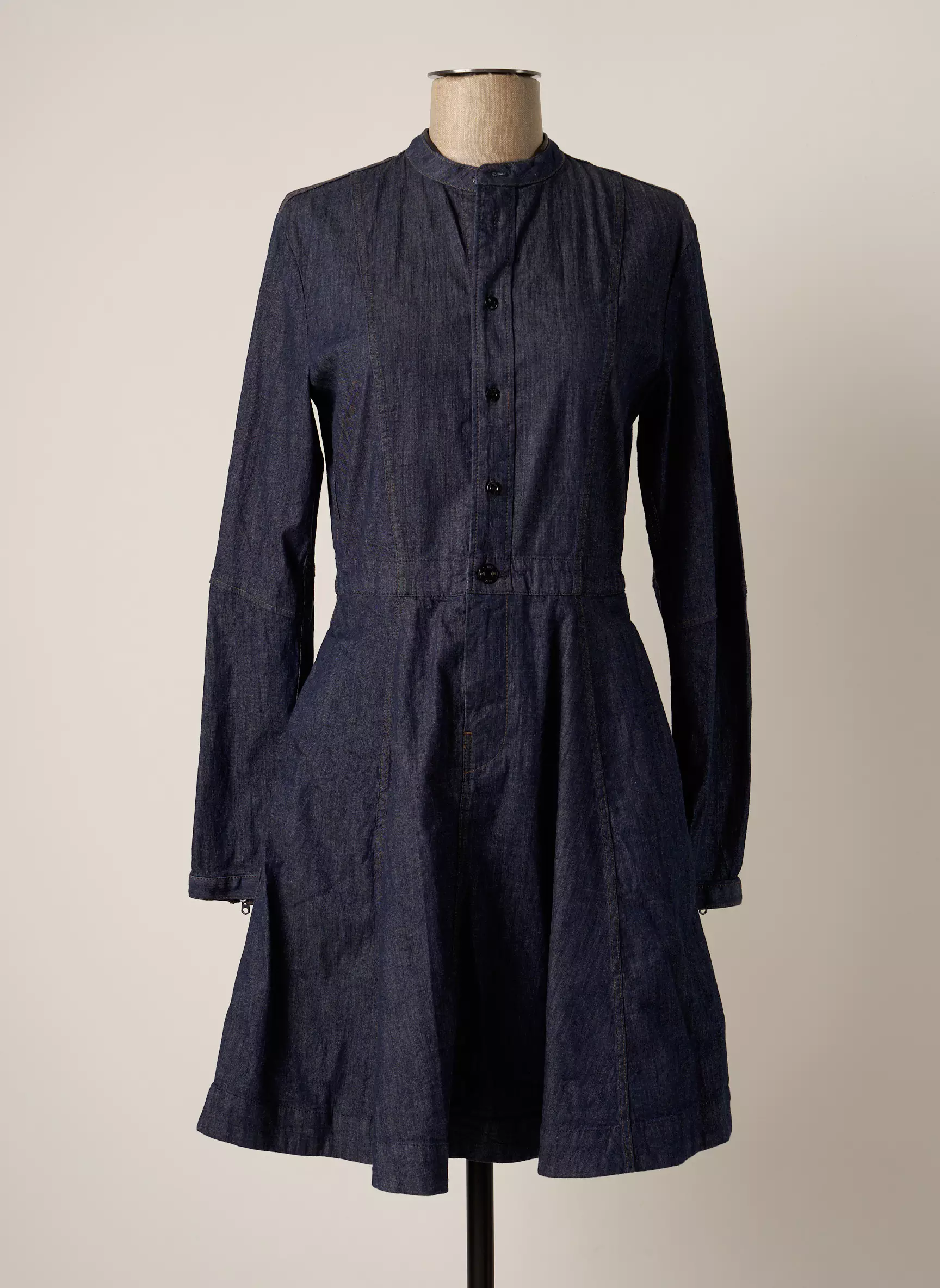 G Star Robes Courtes Femme couleur bleu
