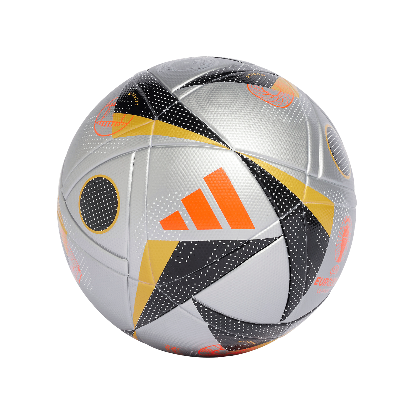 adidas Euro24 League Trainingsball Silber